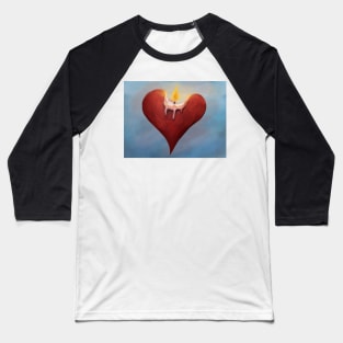 Burning Passion Baseball T-Shirt